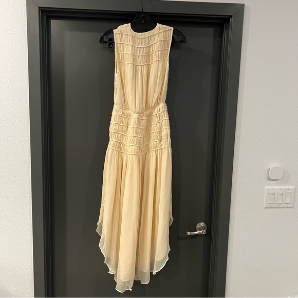 Shona Joy Delphine Sleeveless Midi Dress in Cream Size US 2 NEW! New with tags! - Picture 9 of 11
